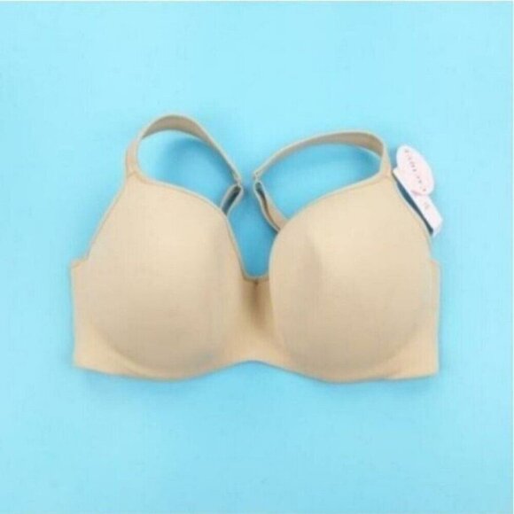 Lane Bryant Cacique Bra Smooth Balconette 46DDD Cafe Mocha - Picture 2 of 7